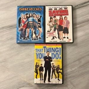 Random DVD 3-pack, music type comedy things?